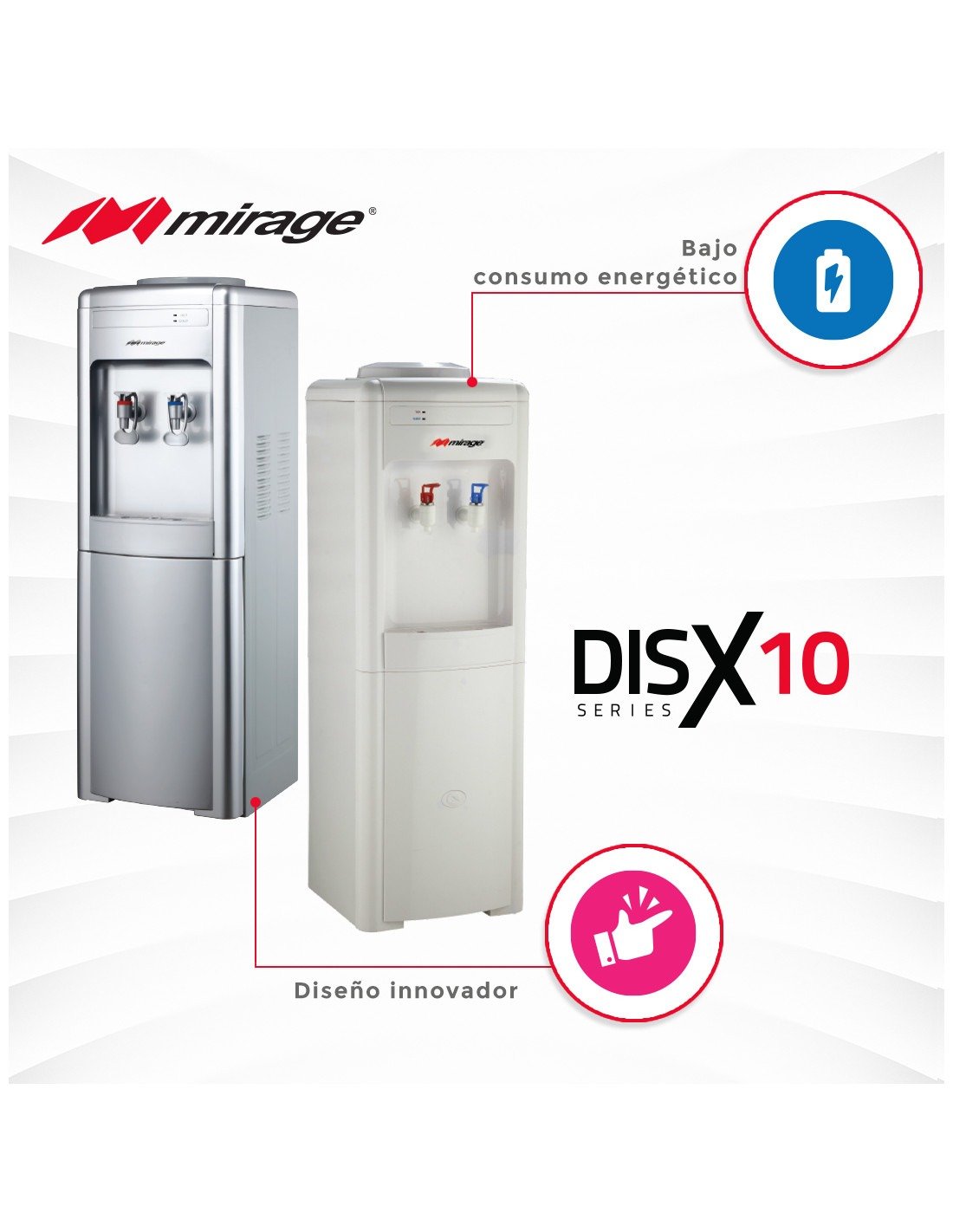 Dispensador Agua Mirage Hermosillo Climas Hmo