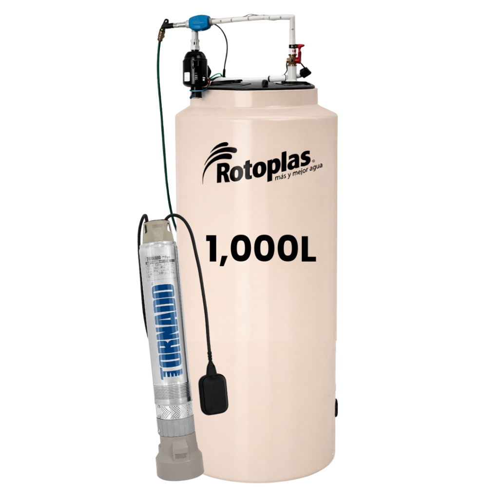 Cisterna Inteligente QUITAPÓN MAMÁ 1,000L ✅