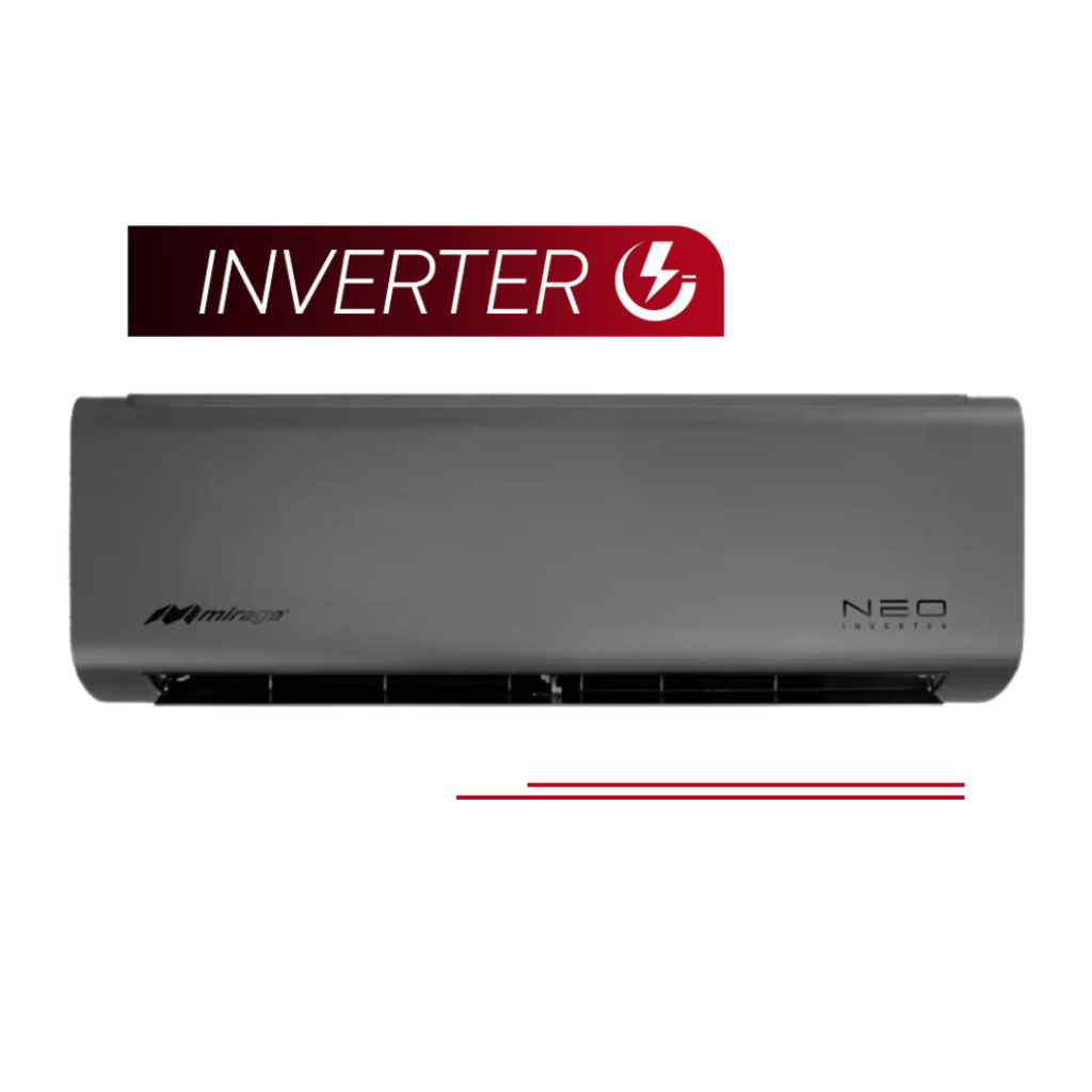Climas Hmo Inverter NEO Minisplit Mirage FríoCalor Refrigerante R32